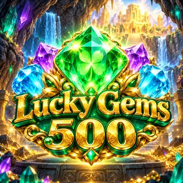 Lucky Gems 500 game cover